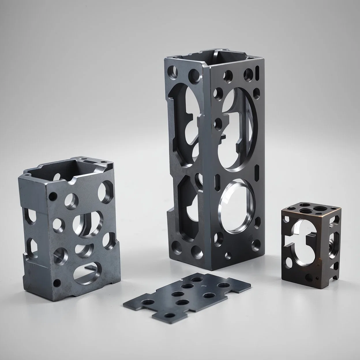 CNC Hersteller Fabrik-Komponente Metall Teile Aluminium Edelstahl Kupfer Messing Fräsen Bohren Fräsen Turnin CNC-Service Bearbeitungsteile