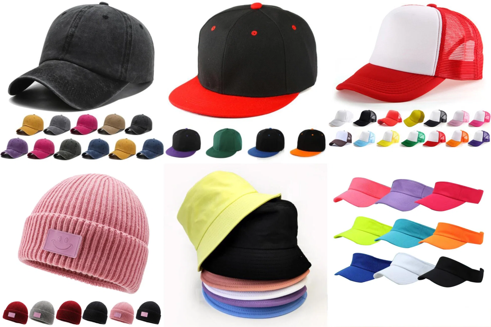 China Wholesale Custom OEM Men Embroidery Printing Running Cotton Dad Hat Golf Sport Fashion Trucker Mesh Hat/Snapback Hat/Baseball Hat/Winter Hat/Bucket Hat