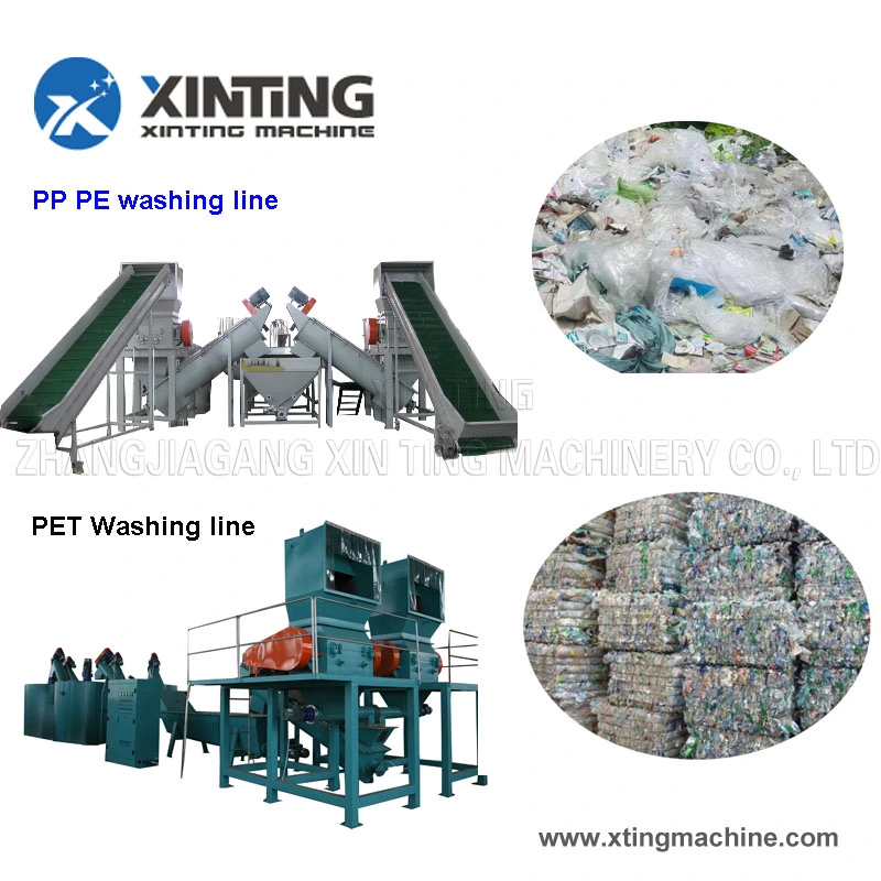Plastic PP PE Film Wash Recycle Machine Line