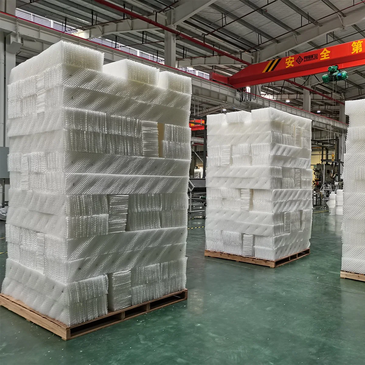 High quality/High cost performance  700cy CPVC Plastic Corrugated Plate Structured Packing for Chemical Tower