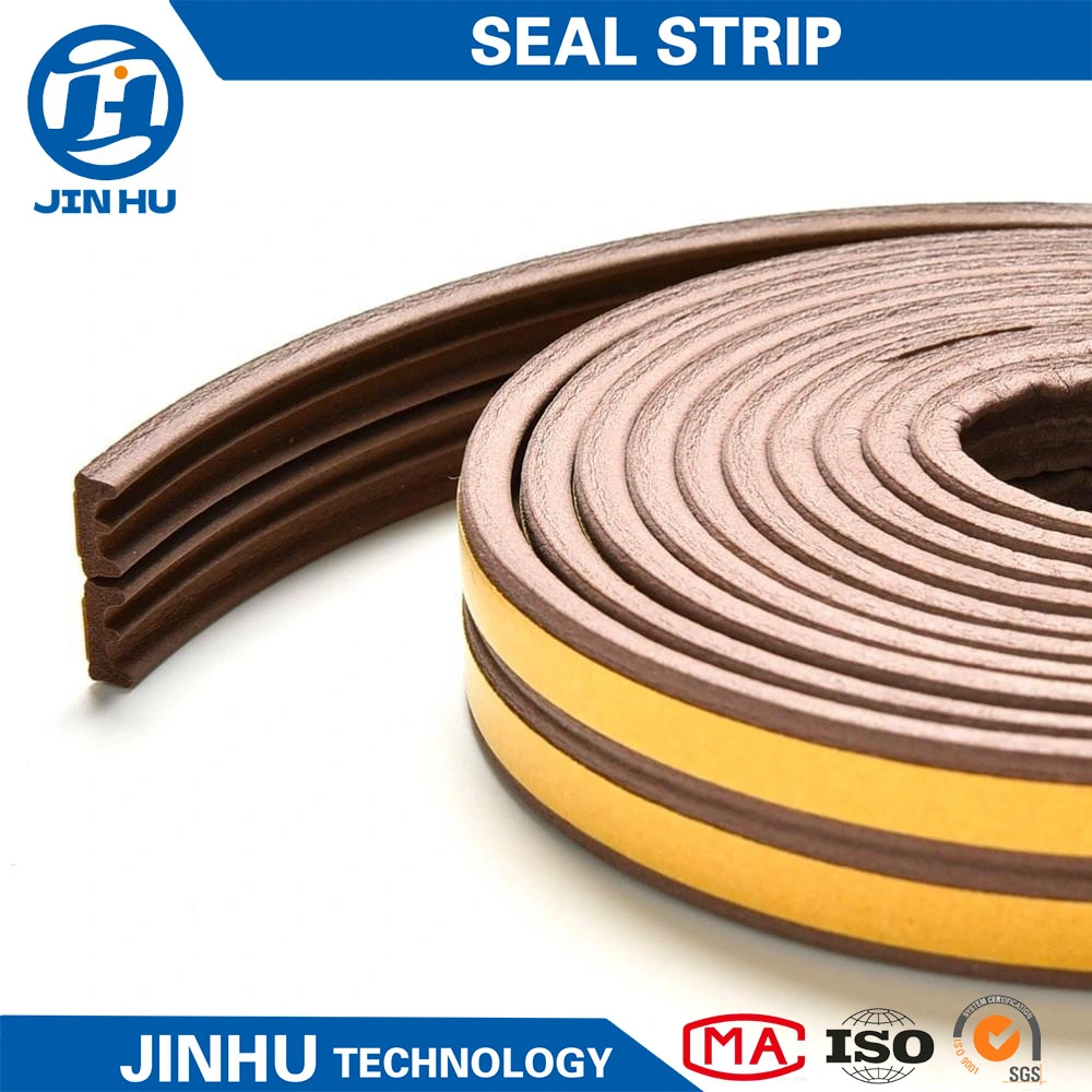 Custom Any Flexible Soundproof Waterproof Gap Filler Sponge Foam PVC Silicone EPDM Rubber Extrusion Sealing Strips