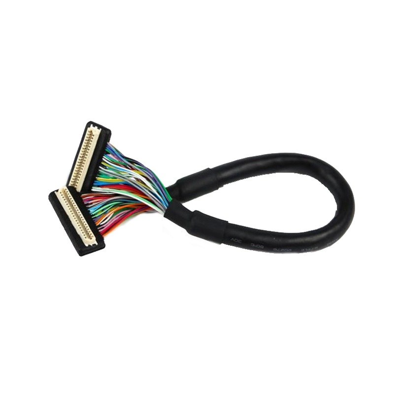 TFT Display Connector Lvds Monitor Cable 31pin Cable Assembly