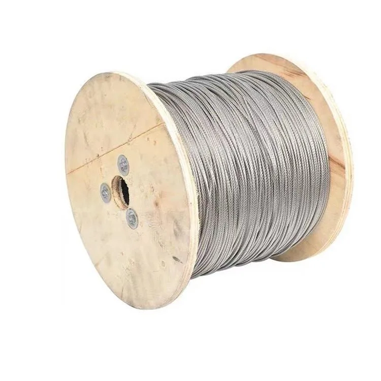 8X19s+Iwrc Galvanized Stainless Steel Wire Rope for Metallurgy/Bundling/Hoisting