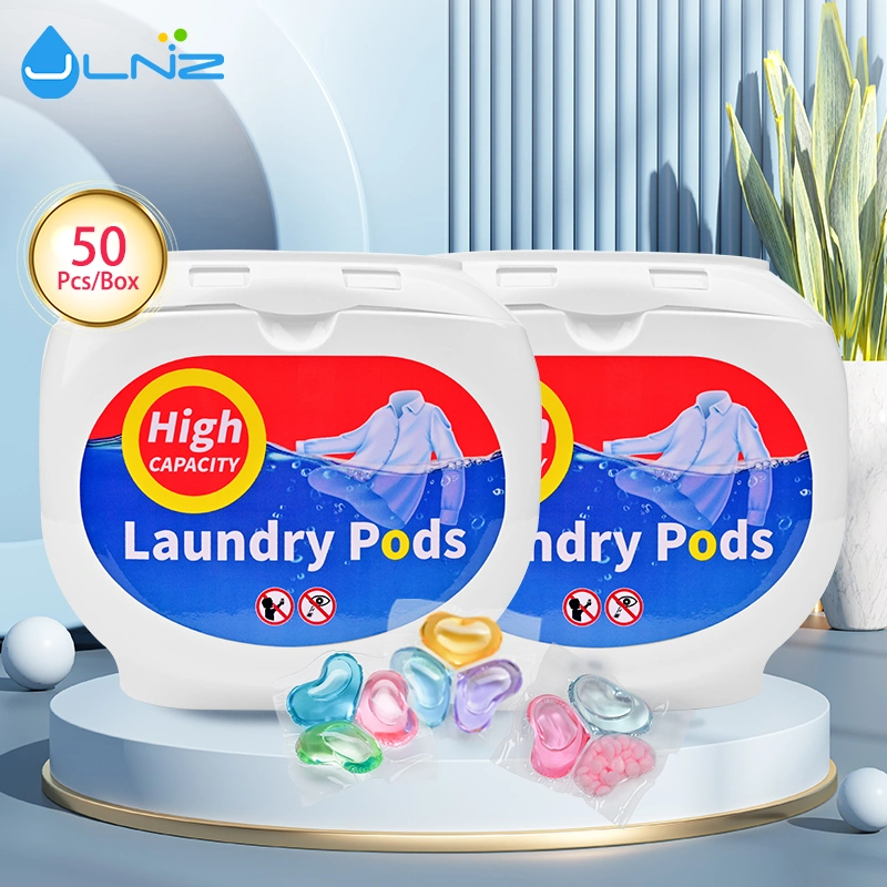 Eco-Friendly Laundry Beads Custom Detergent Capsules Biodegradable Laundry Pods