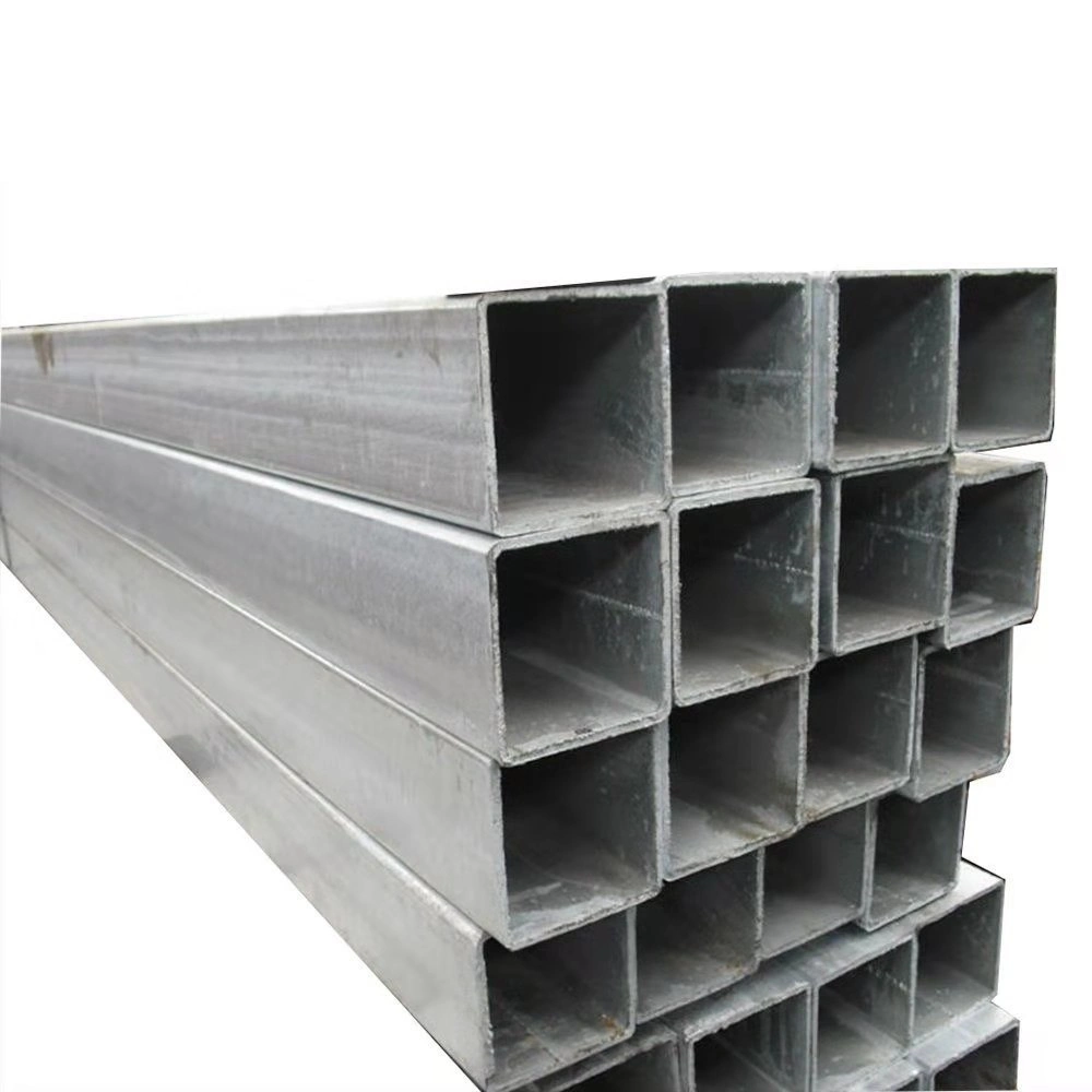 High quality/High cost performance Galvanized Steel Square Pipe and Rectangular Steel Pipes and Tubes