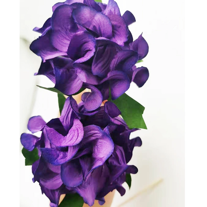 Dark Purple Paper Flowers with Rattan Wick for Reed Diffuser