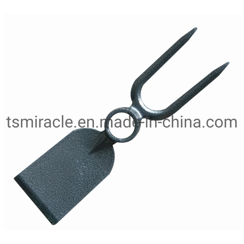 China Production of High Quality Carbon Steel Garden Agriculture Farm Hand Tools Hoe Wood Handle Garden Fork Hoe