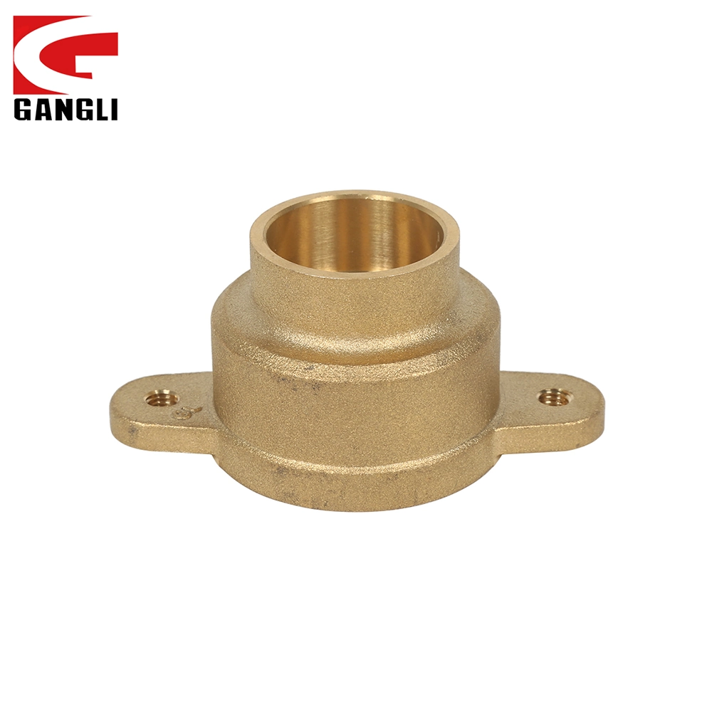 Gangli HVAC Brass Connectors Flange Joint Fitting for Refrigeration