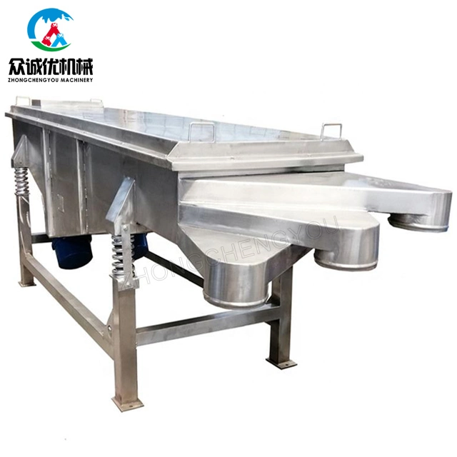 Linear Vibrating Screen Sieve Machine for Granular Particle Separating