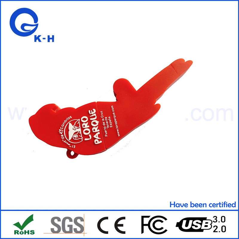 Hot Sales Rubber Custom Shape 4GB 8GB USB Key