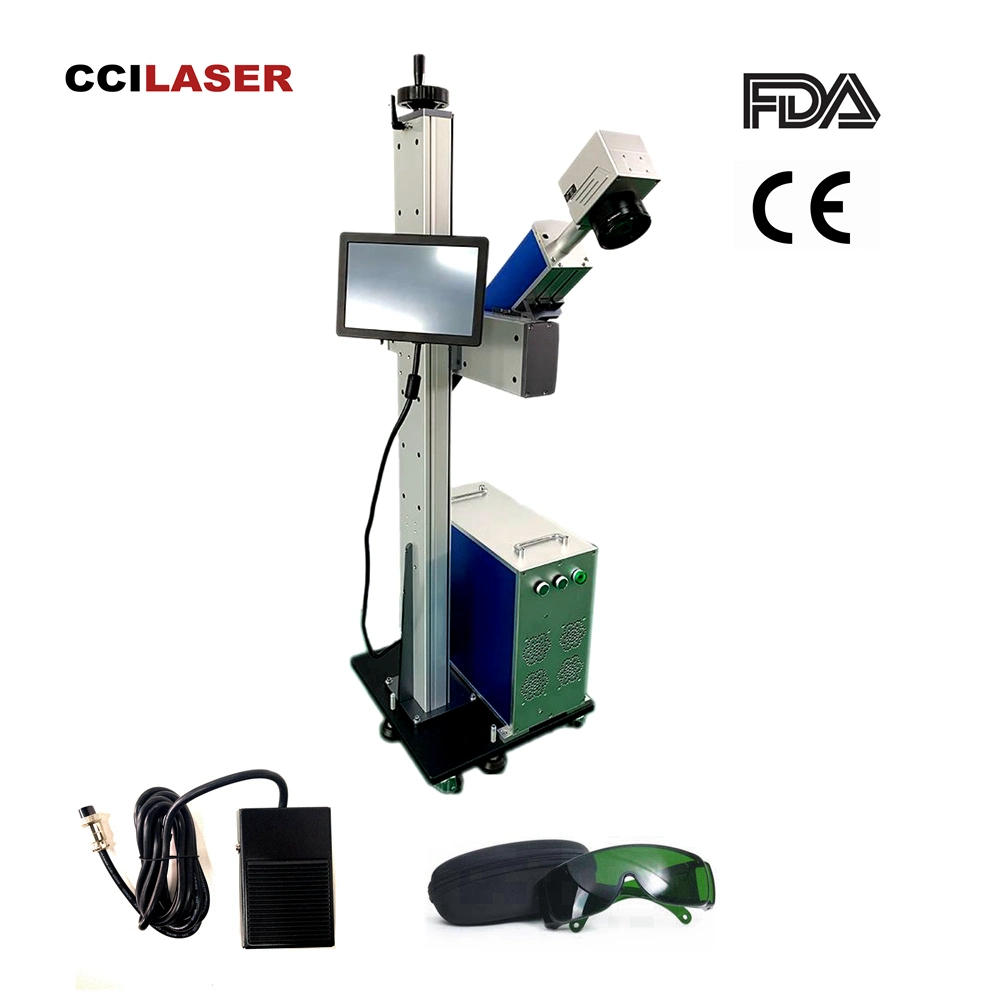 Auto Focus Fiber Laser Graving Marking Machine Laser Equipment