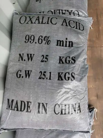 White Crystal Oxalic Acid (CAS: 144-62-7) for Industrial