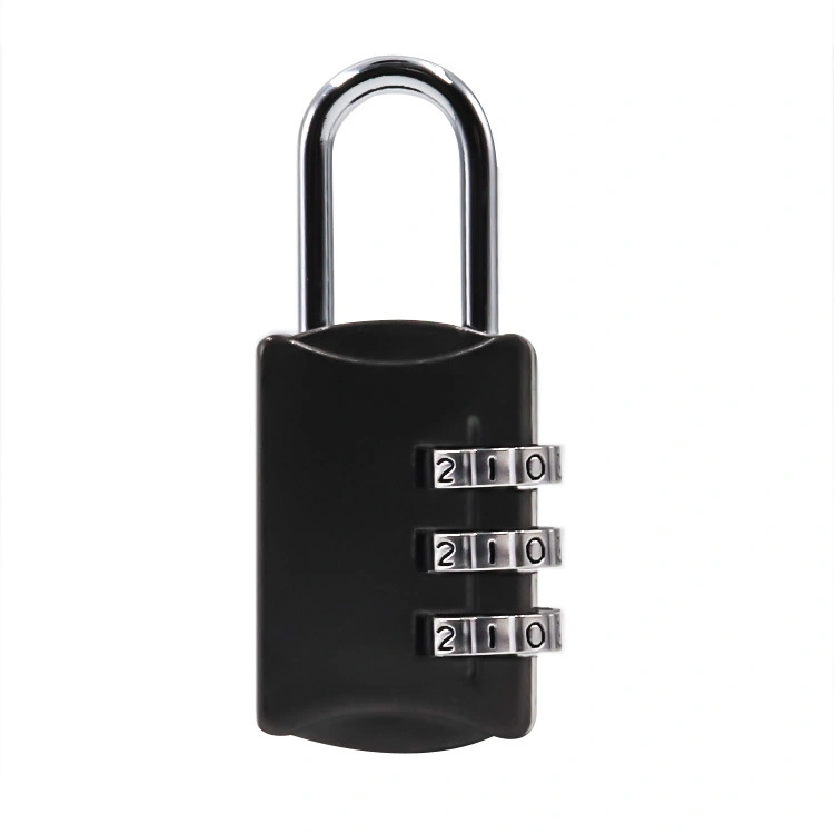 Top Safety Combination 3 Candado Digital Password Keyless Pad Lock Padlock with Harden Shackle