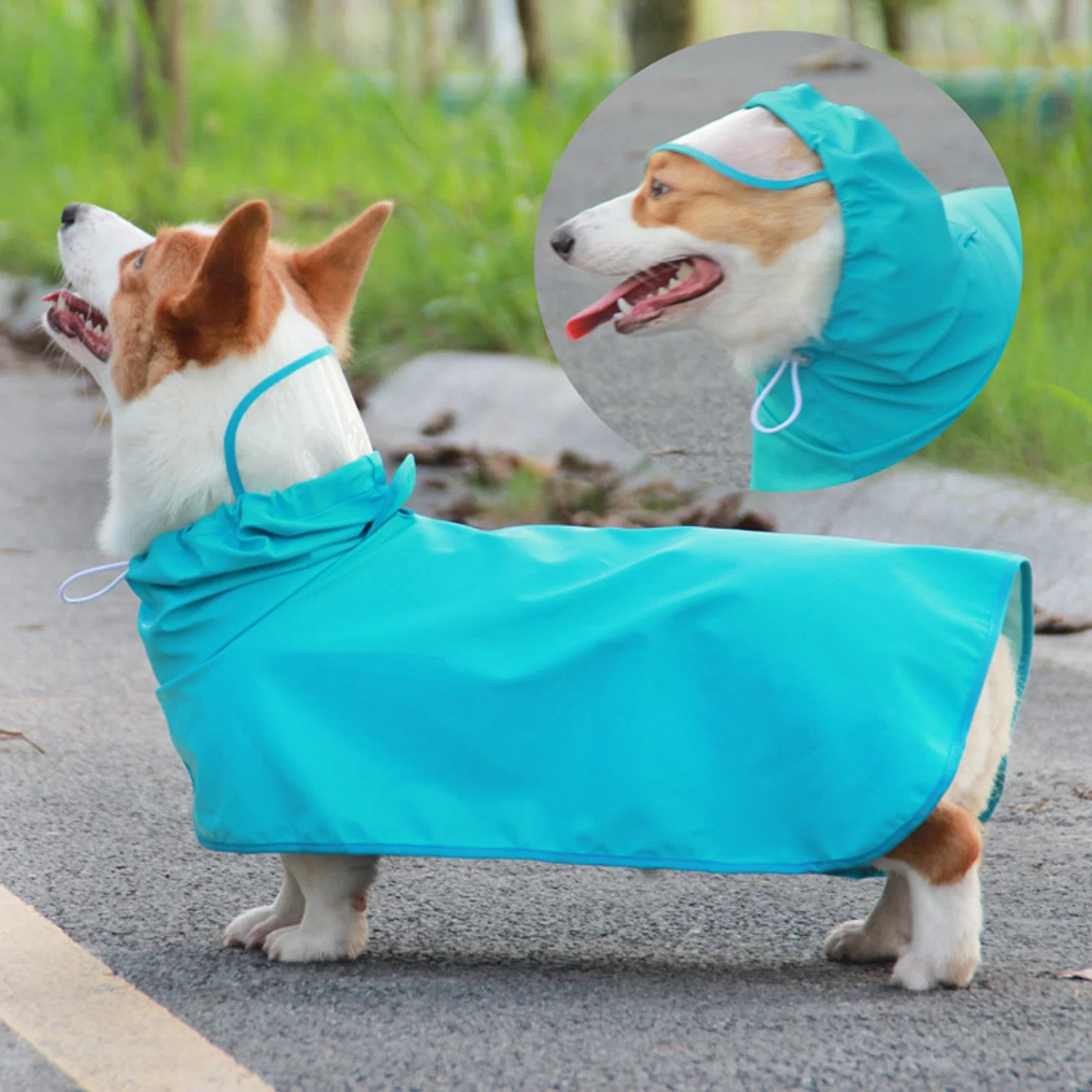 Waterproof Dog Raincoat Pet Rain Clothes