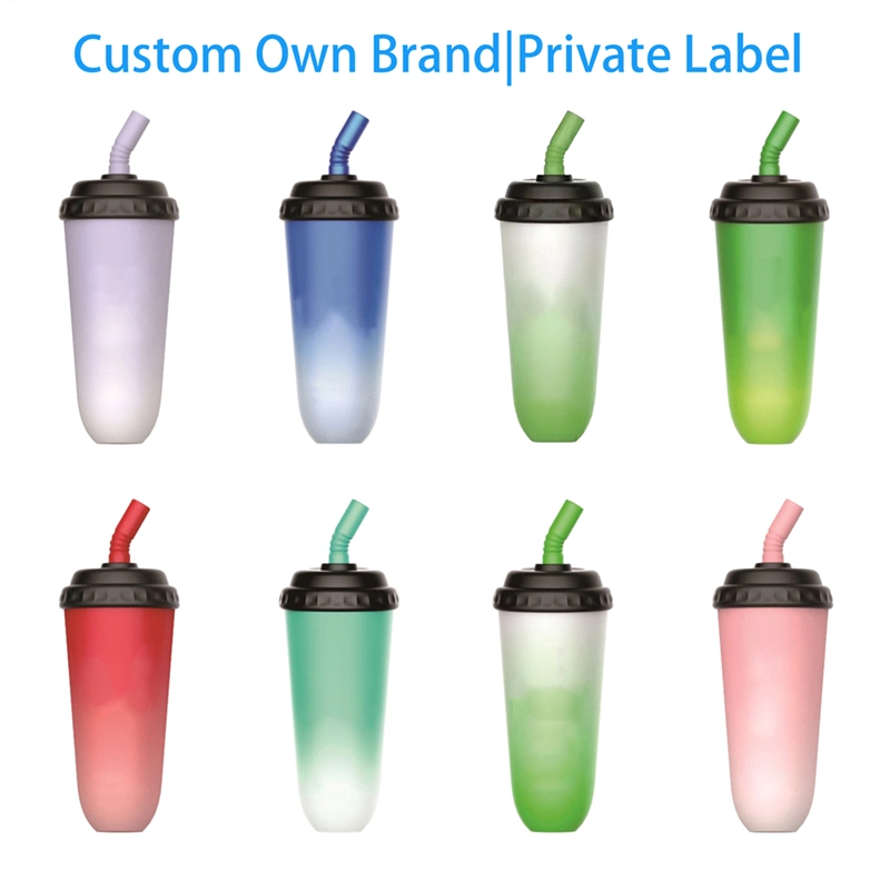 White Private Label Milk Tea Custom Pod Mini Cup Desechable E Electronic Cigarette Dipsosable Vape Pen Mini Pod 6K Disposal Vapes Wape 6000 Puff Puffs