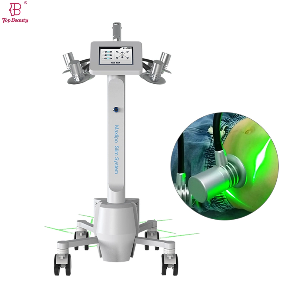 6D Lipolaser Lipo Laser Verde Luz roja de extracción de grasa adelgaza la máquina de escultura corporal