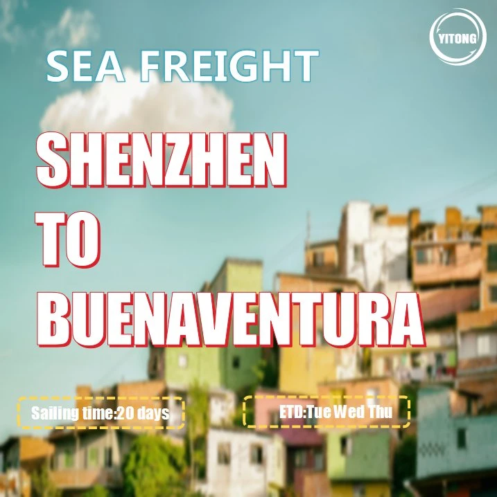 Sea Freight Shipping Service From Guangzhou to Buenaventura Colombia