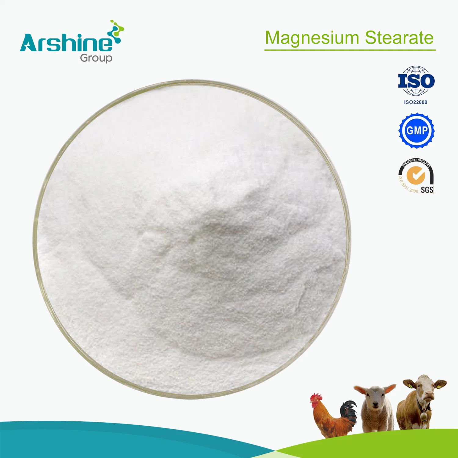 Medicine Raw Materials CAS557-04-0 Magnesium Stearate