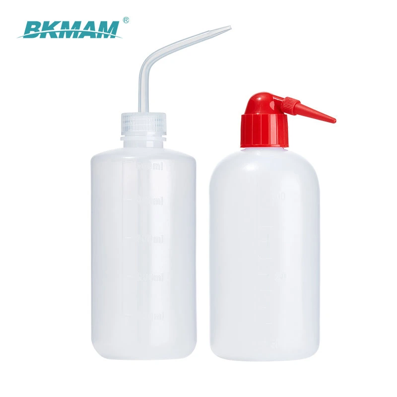 Lab Water Squeeze Bottle White Color PE Wash Bottle Factory Supply Watering Can