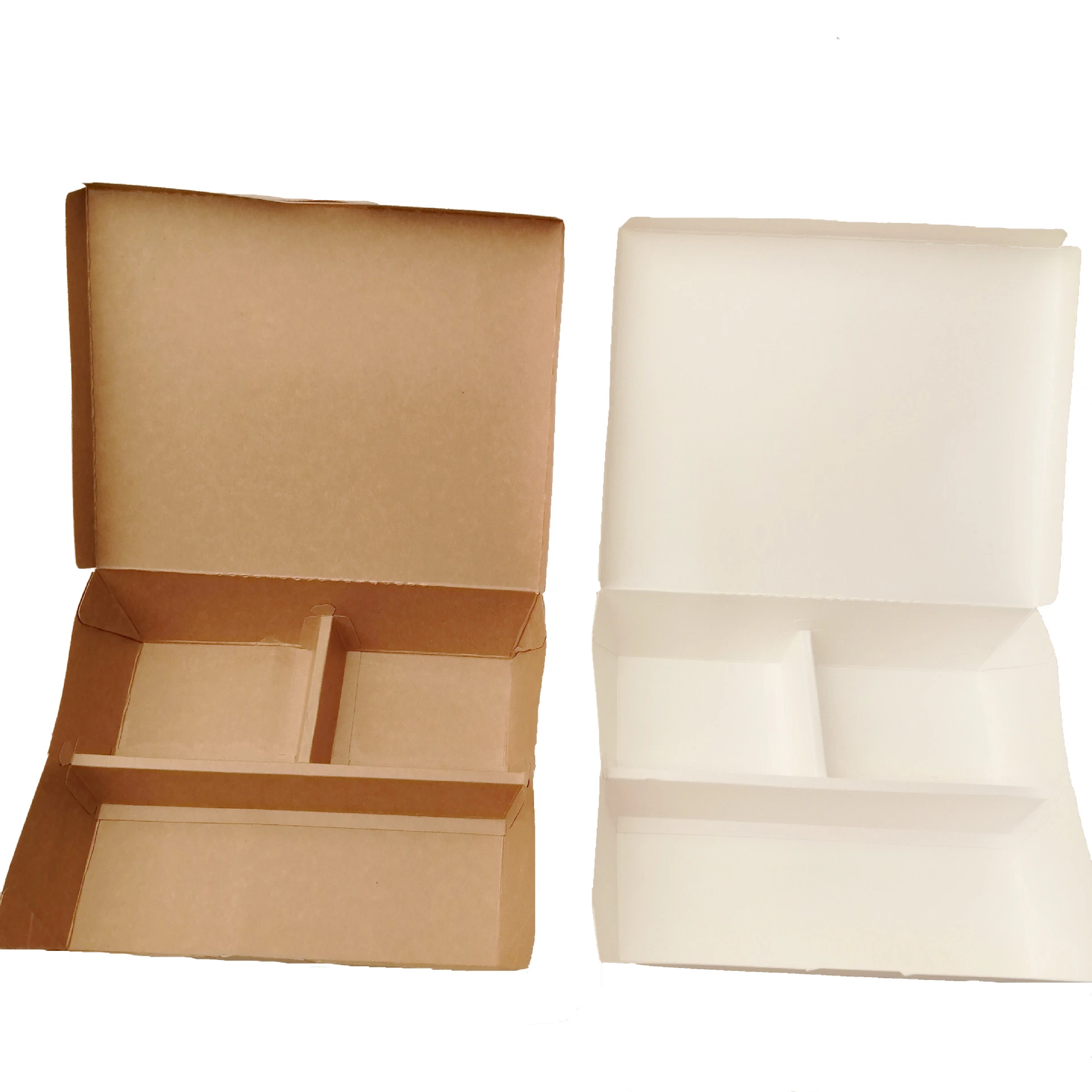 Wholesale/Supplier Disposable Kraft Take Away Fast Food Packaging Lunch Paper Boxes