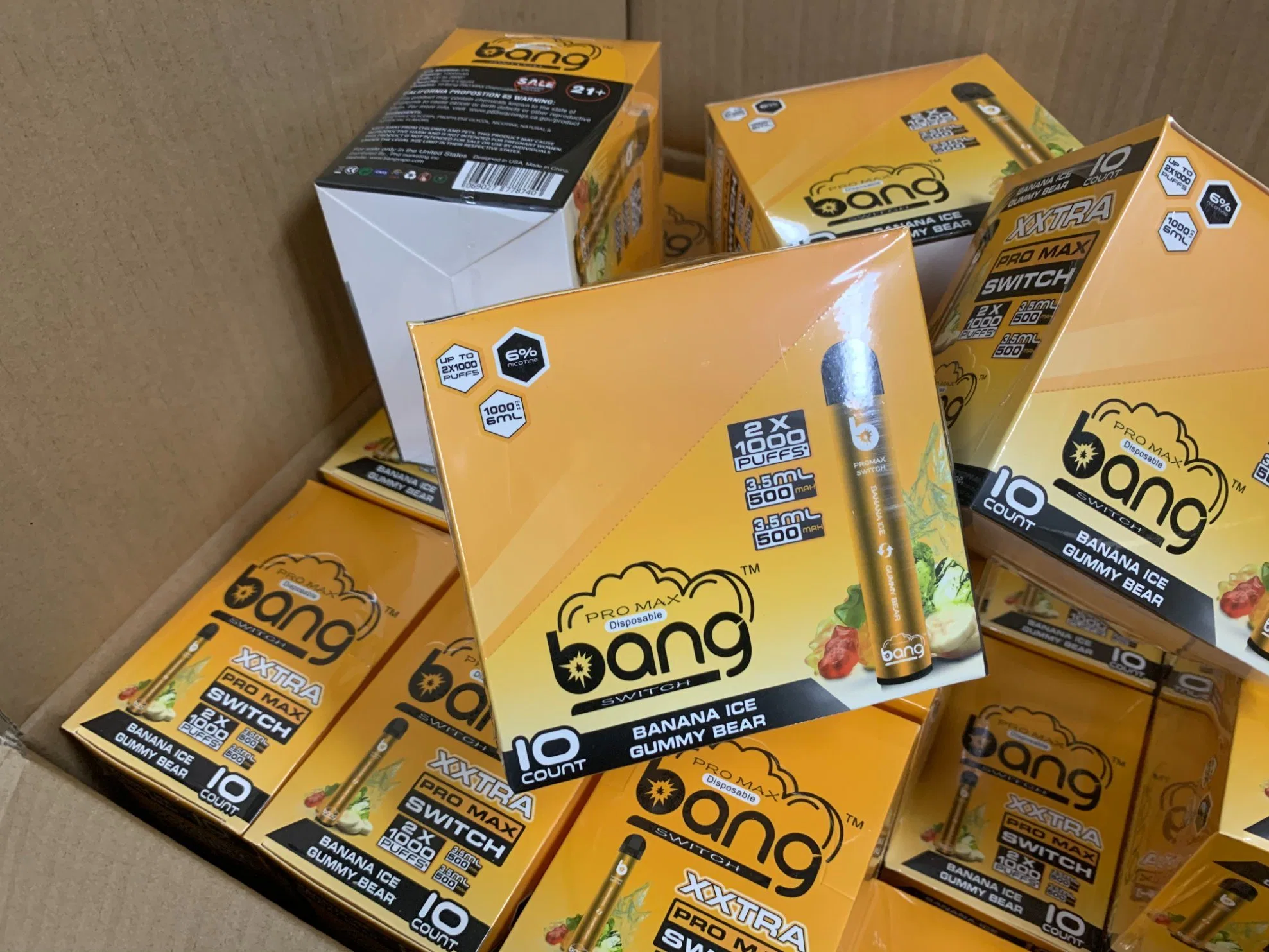 Mayorista Bang PRO Max Switch 2000 Puffs desechable VAPE Factory Precios