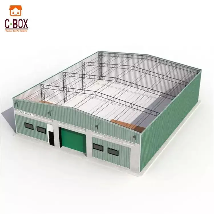 Cbox Cheap Shipping Cost Multi-Storey Prefabricated Steel Structure Buildings Big Warehouse New Design for Sale