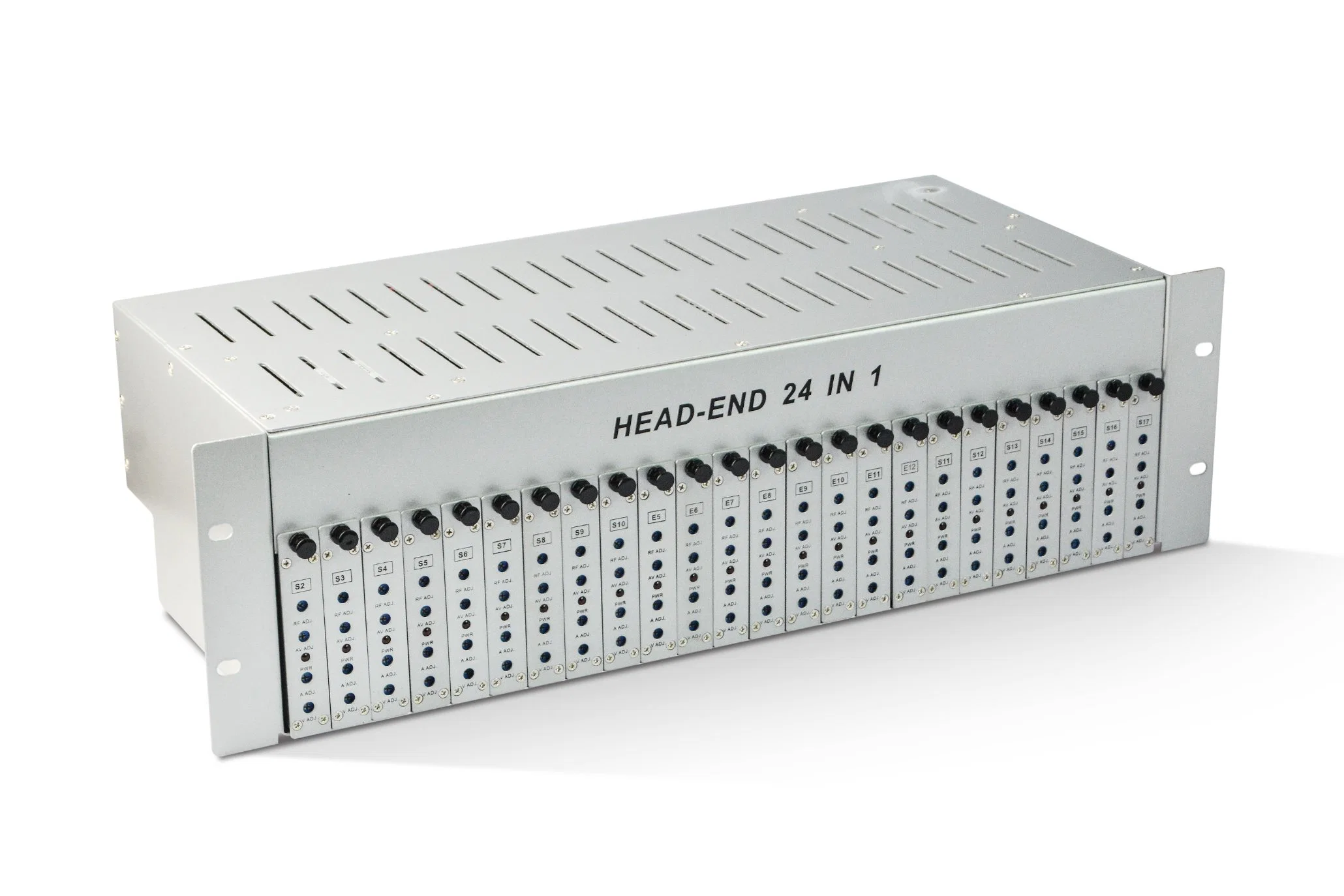 Analog Headend RF Modulator CATV Equipment 24 in One Analog Modulator