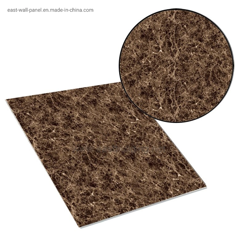 Click Lock SPVC Vinyl Crack Marble Flooring