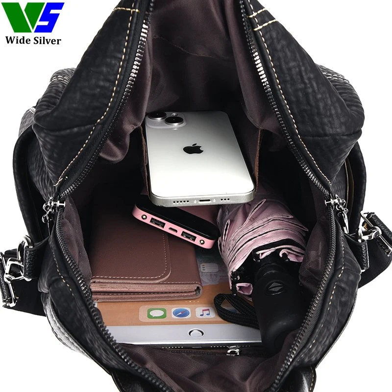 Wide Silver Popular Design Alibaba Backpacks Rucksack Custom Print Back Bags