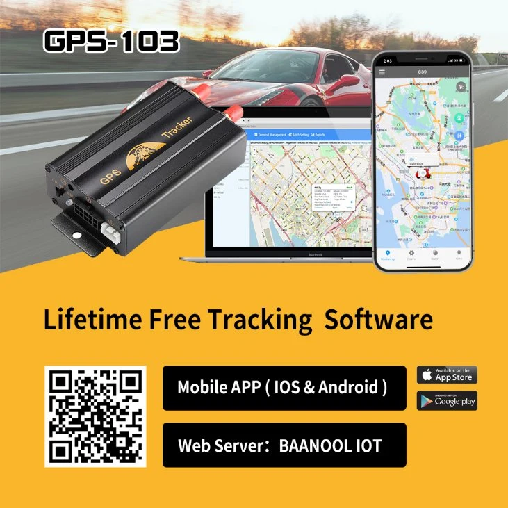 Chine constructeur automobile GPS Tracking 103A/B avec moniteur de carburant