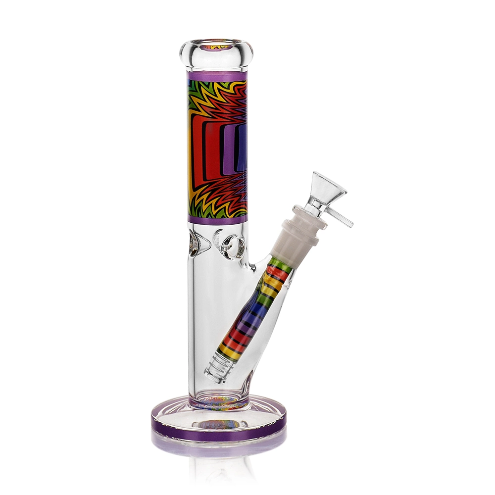 Esigo peluca moda Tubo de vidrio Wag narguile Shisha tabaco Mayorista/Proveedor Puff dulce tubo Tubo de agua de cristal de Mini a juego con el tazón&amp;Downstem