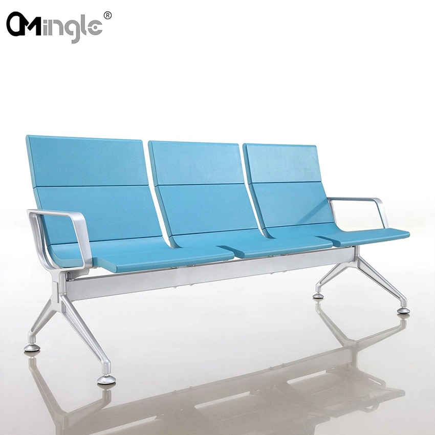 Airport Chair Aluminum Bench Waiting 3 Seat Chairs Modern Office Airport Waiting Room Chair Contemporary School Furniture