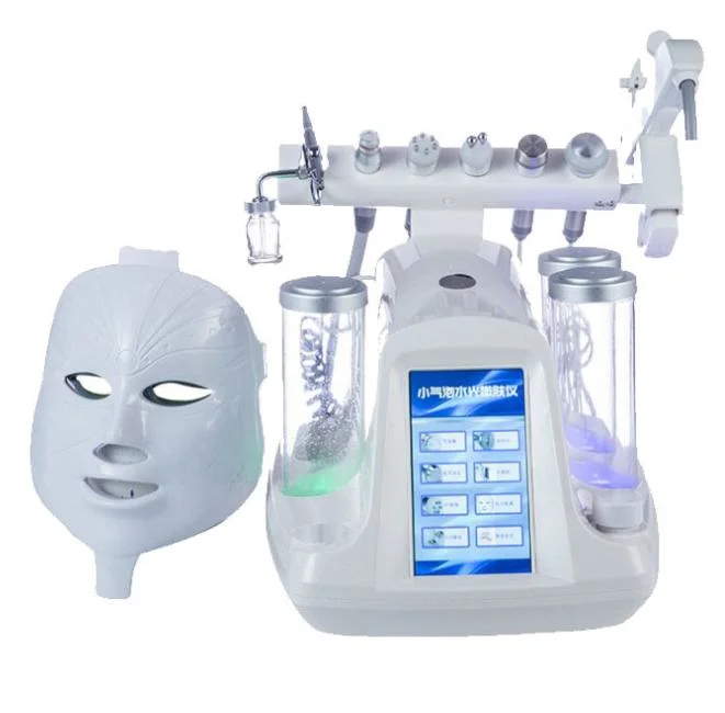 La dermabrasion peeling facial Aqua de l'eau de la machine de la beauté de l'équipement multifonction 8 en 1