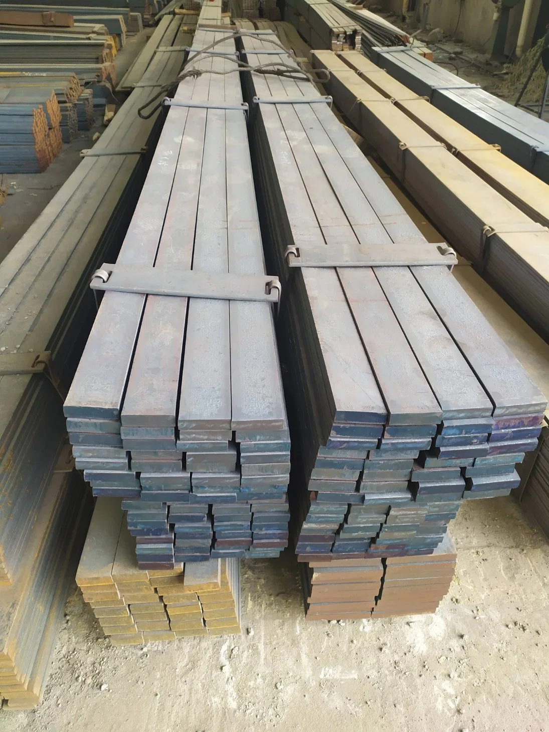 Cold Drawn Metal Alloy Q195 Q235 Q345 Hot Rolled Carbon Steel Flat Bar