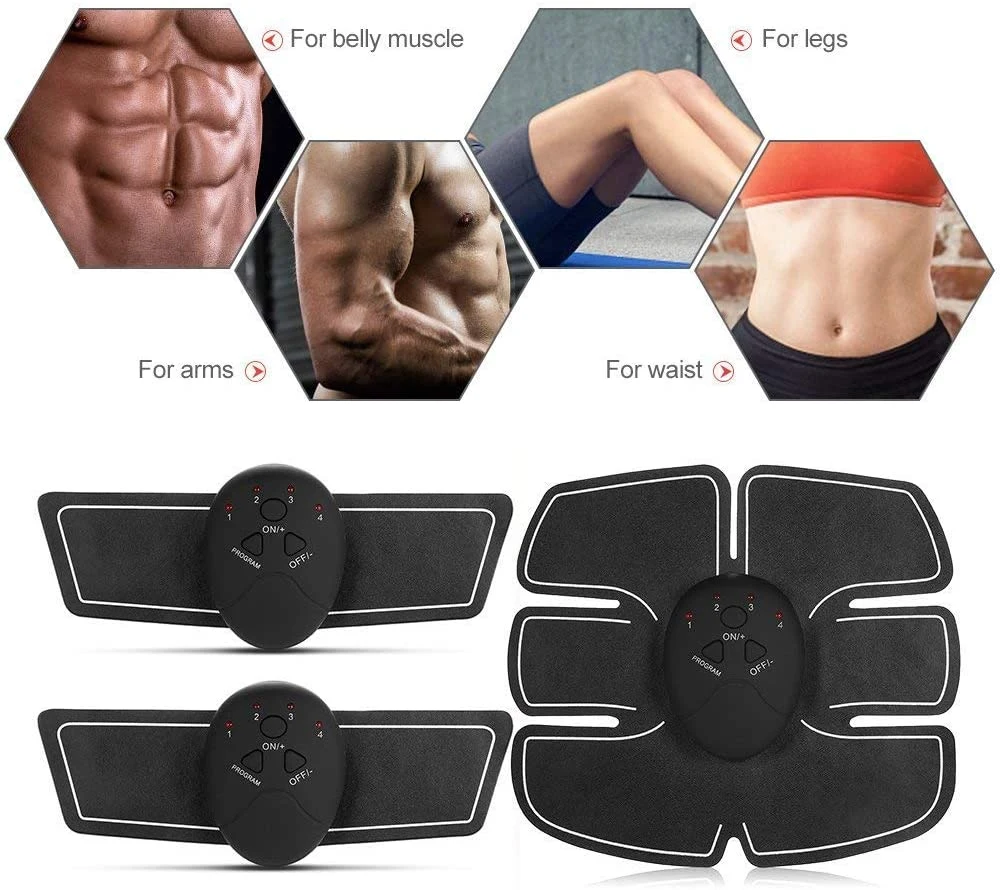 OEM/ODM Abdominal Fitness Elétrico Abdominal Massageador Muscular Corporal Sem Fio