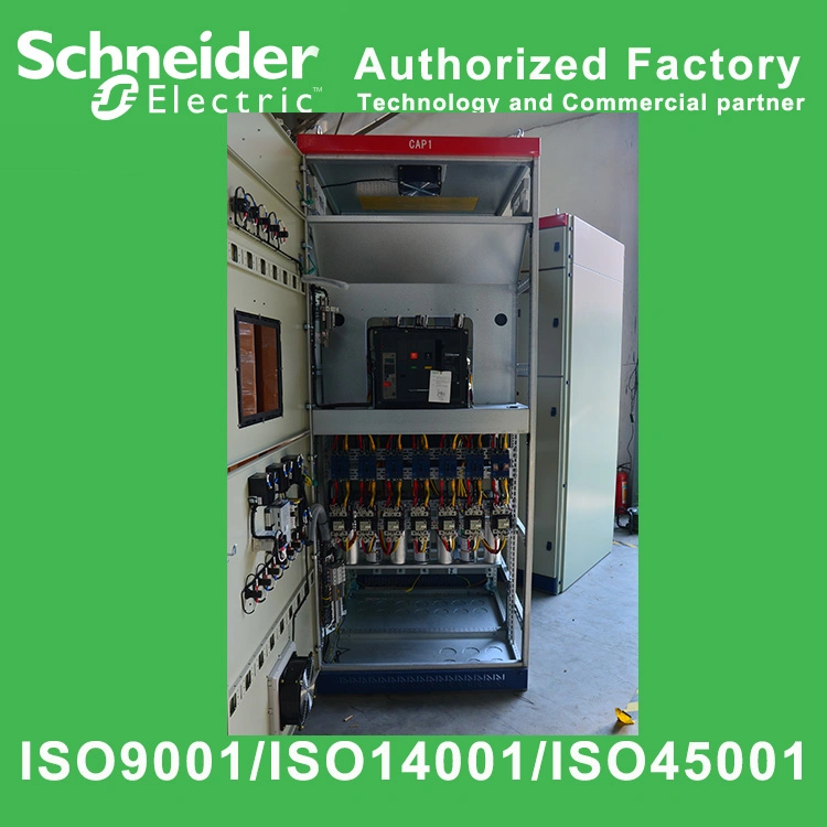 Schneider 350kvar Capacitor Compensation Switchgear with Reactance Ratio 7%