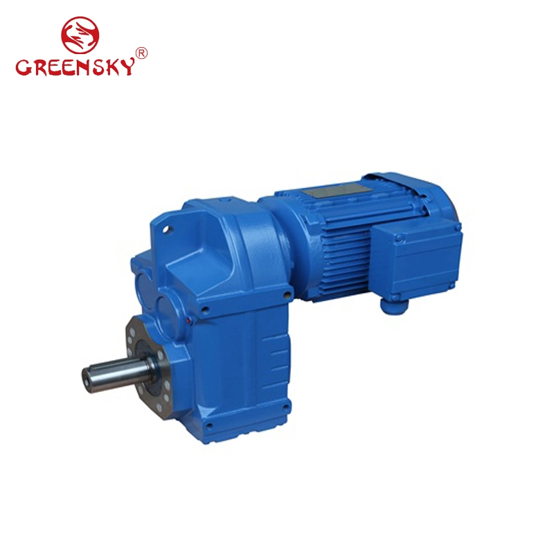 High Efficiency Right Angle Hypoid Gear Reducer Motor Gearbox