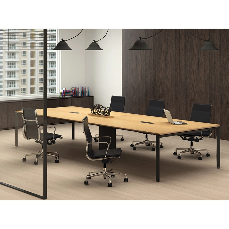 Hot Sale Wood Office Room Table Modern Design 10 Person Conference Table