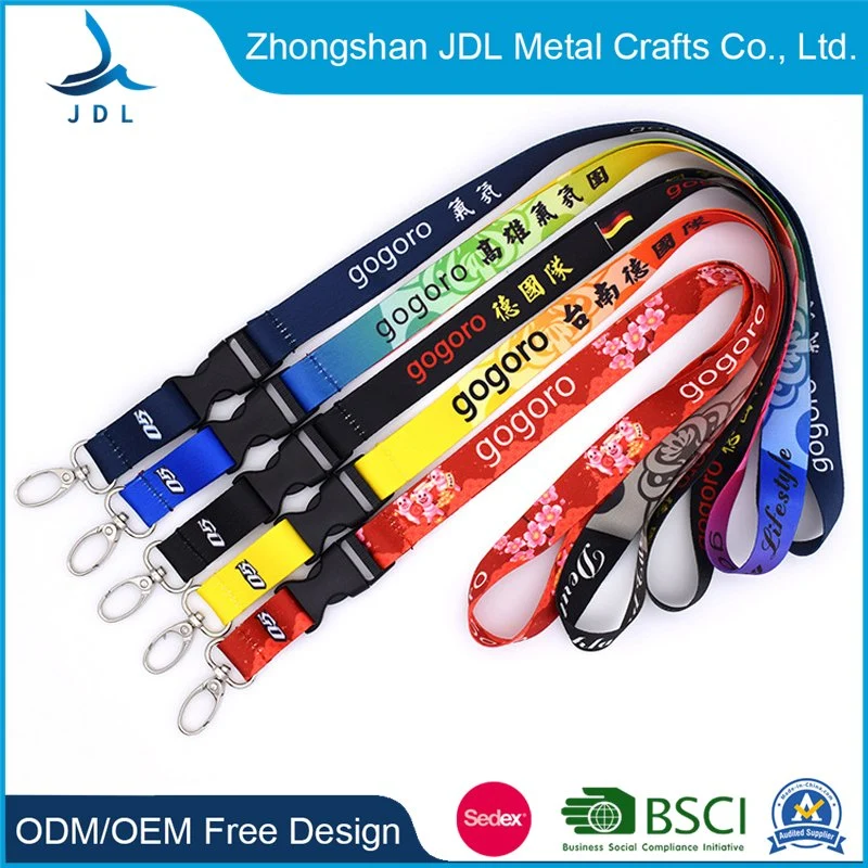 Wholesale/Supplier Personal Design Stain Woven Lanyard Jean Making Supplies Malaysia (038)