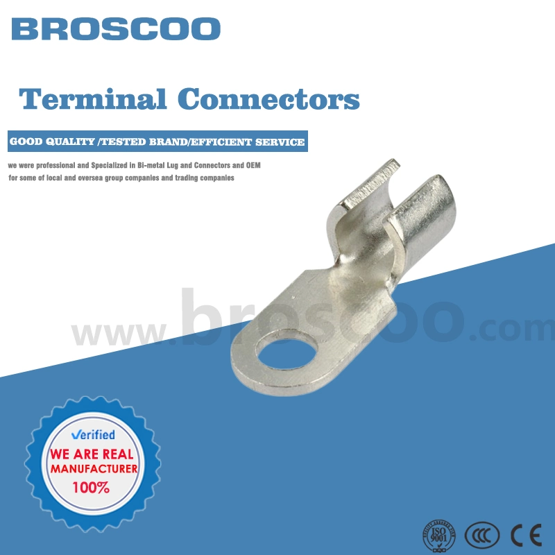 Wholesale/Supplier Automotive Non-Insulated Naked Circular Rnb Copper Ring Terminals