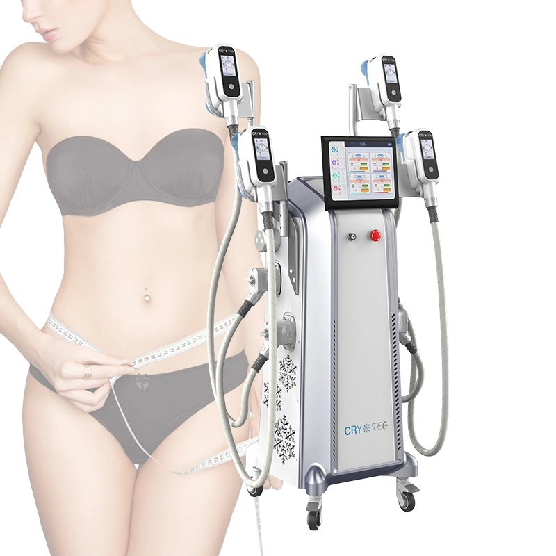 2023 Medical Beauty Equipment Weight Loss Liposuction Device Slimming 4 Handles Stomach Skincare Beauty Equipment Cryolipolysis Fat Freezing Slimming Machine