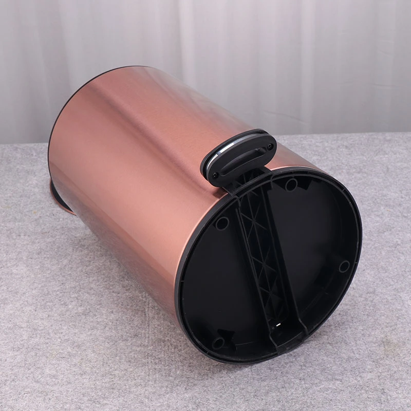 Customized Color 6L 9L Stainless Steel Waste Bin Office Hotel Garbage Can Kitchen Trash Can