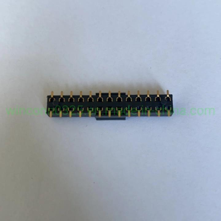 Horizontal DIP Audio & Video Female Header Connector