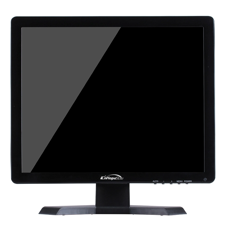 1024*768 el plástico, de 15 pulgadas Pantalla LCD Monitor LCD CCTV con conectores BNC HDMI VGA AV