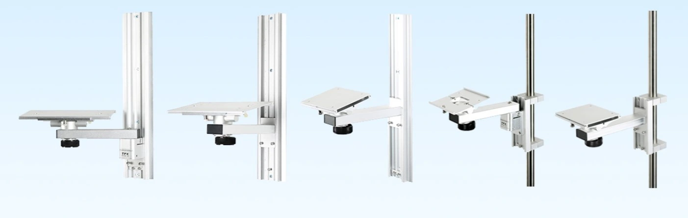 Medical Hospital Patient Monitor Wall Mounting Mount with Basket