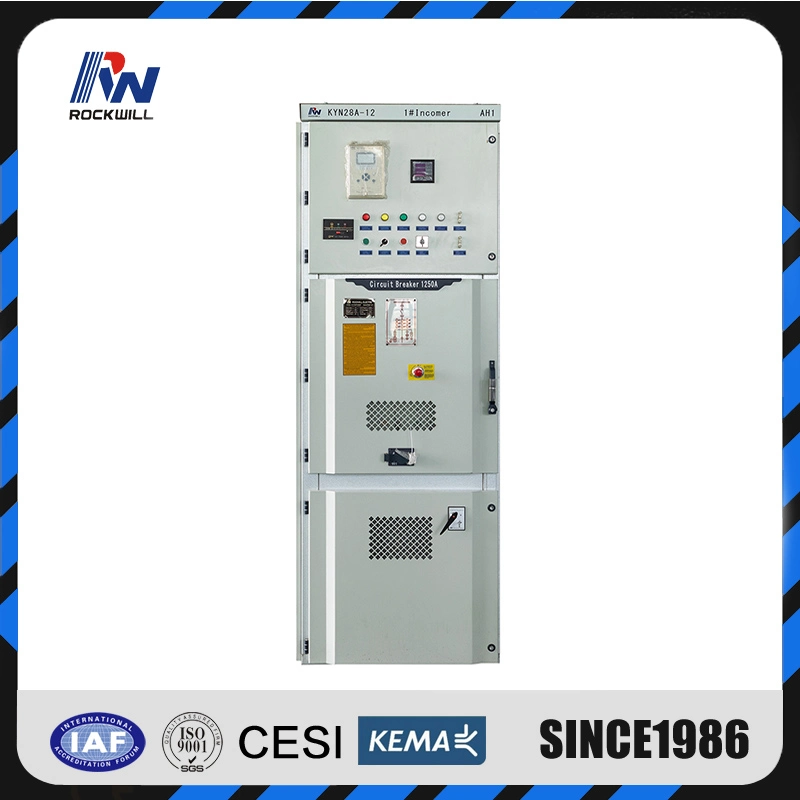 Kyn28 Indoor Medium Voltage Metal Clad Electrical Power Distribution Main Drawable Switchgear Switch Board 11kv 12 Kv