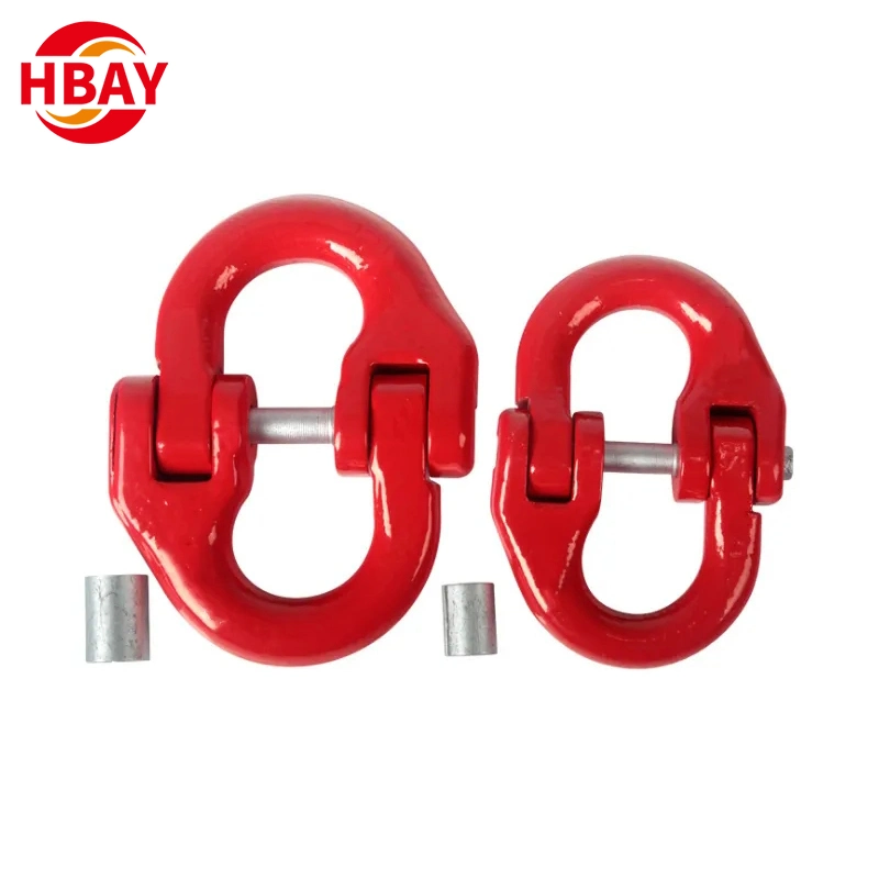 Best Selling OEM Forged Alloy Steel Hammerlock Mechanical Coupling Link Safety Chain Connecting Link