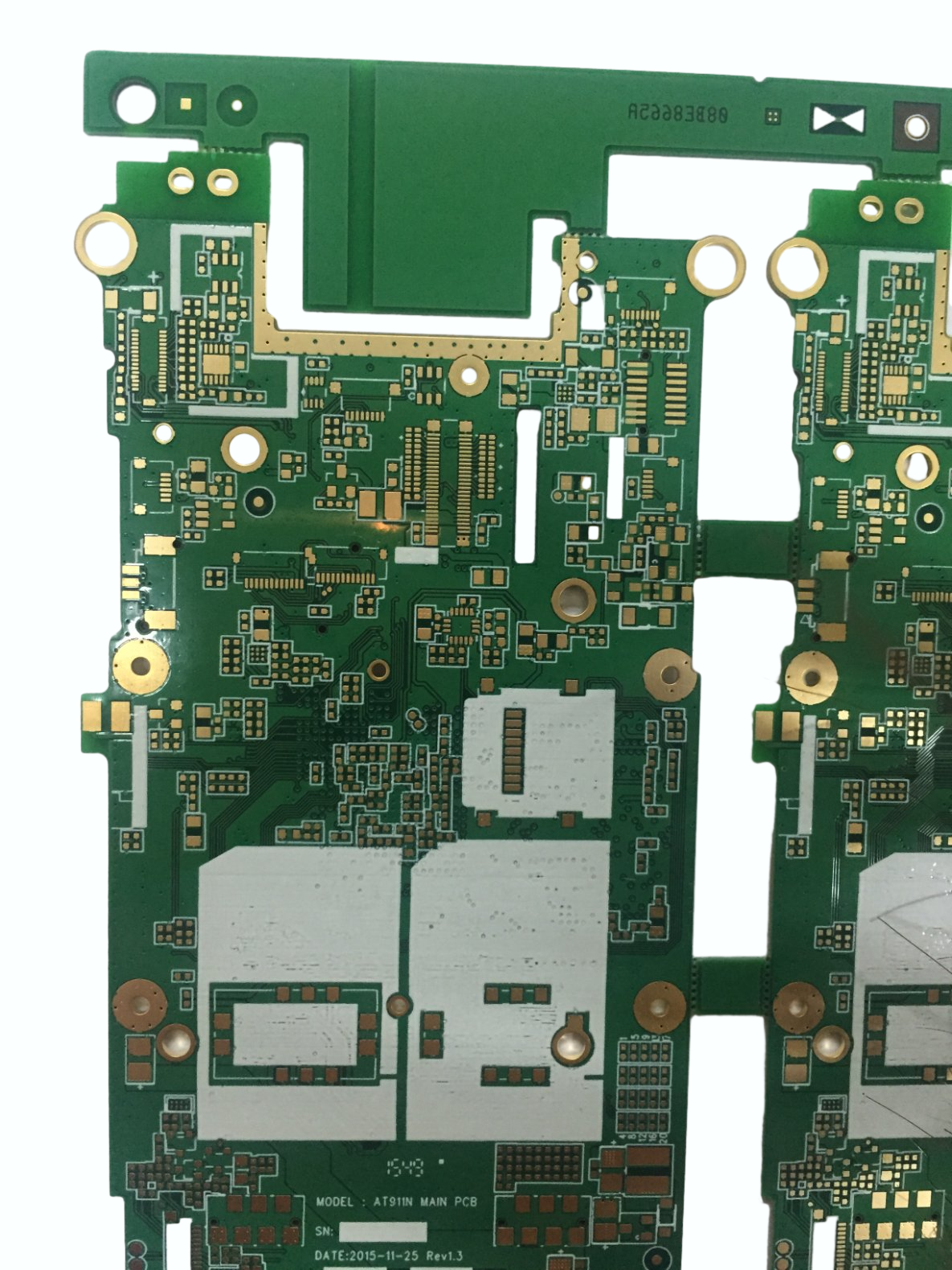 PCB multicapa con chapado en oro de inmersión