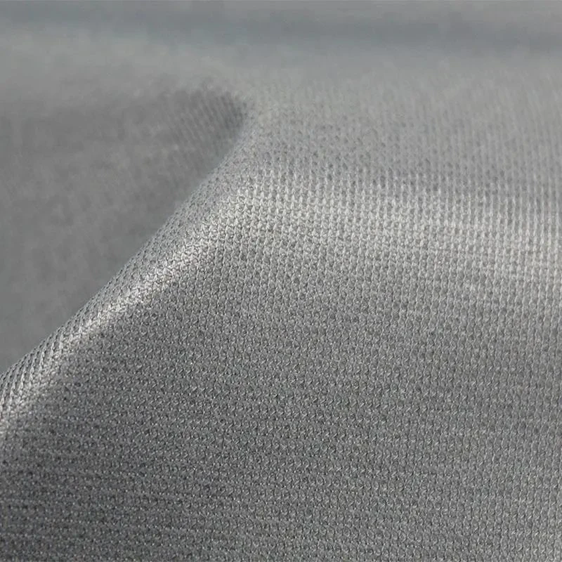 Metallic Wire Waterproof 100 Polyester Pongee Nurse Uniform Fabric Electrical Conductive Fabric