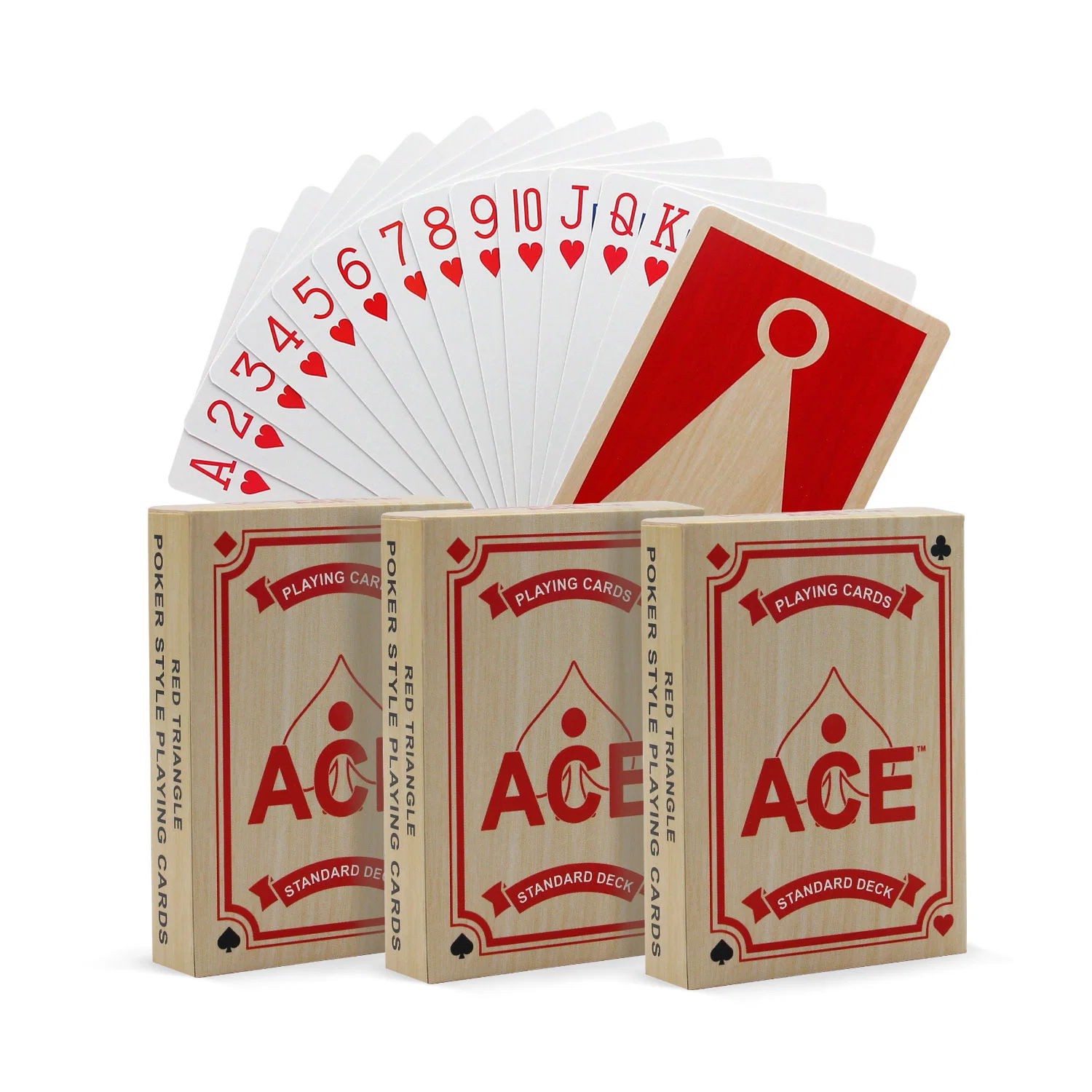 Customized Printing Paper Poker Cards Plastic Playing Cards Manufacturer